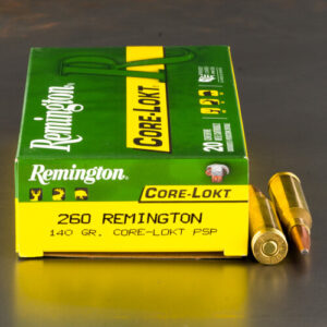 Ammo Remington .260 Rem 140gr CORE-LOKT PSP /20
