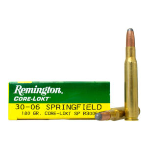 Ammo Remington .30-06 SPR 180gr CORE-LOKT SP /20