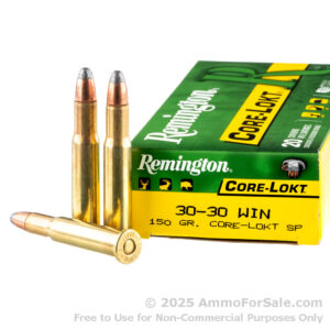 Ammo Remington 30-30 Win 150gr CORE-LOKT SP /20