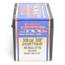 BARNES .338CAL 210GR TTSX BT (50)