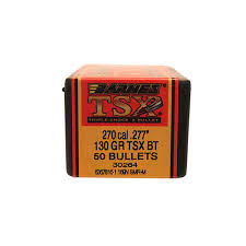 BARNES 270CAL 130GR TSX BT (50)