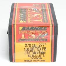 BARNES 270CAL 150GR TSX FB (50)