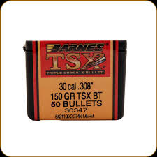 BARNES 30CAL 150GR TSX BT (50)