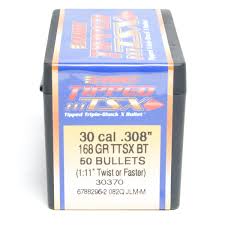 BARNES 30CAL 168GR TTSX BT (50)