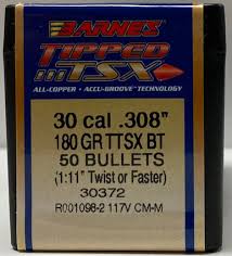BARNES 30CAL 180GR TTSX BT (50)