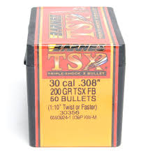 BARNES 30CAL 200 GR TSX FB (50)