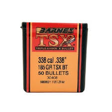 BARNES 338CAL 185GR TSX BT (50)