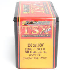 BARNES 338CAL 250GR TSX FB (50)