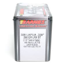 BARNES 338LAPUA 280GR LRX BT (50)