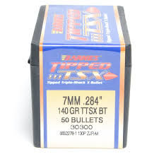 BARNES 7MM 140GR TTSX BT (50)