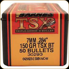 BARNES 7MM 150GR TSX BT (50)