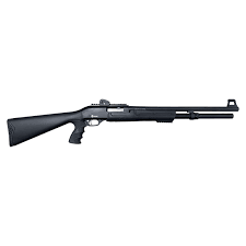CITADEL PAT 12GA BLK 7+1 PUMP ACTION +RAIL 20"