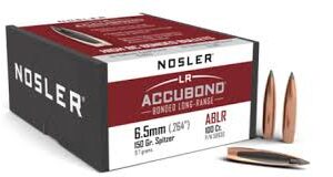 NOSLER ABLR-6.5MM 150GR SP (100)