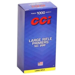 PRIMERS CCI 200 LARGE RIFLE P/1000 - BULK