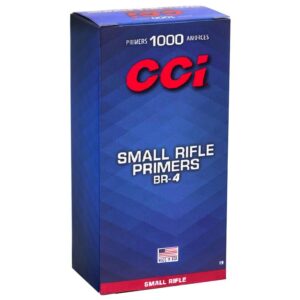 PRIMERS CCI BR4 SMALL RIFLE P/1000 - BULK