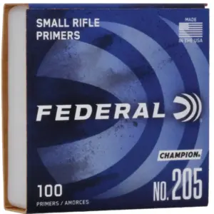PRIMERS FEDERAL 205 SMALL RIFLE P/100