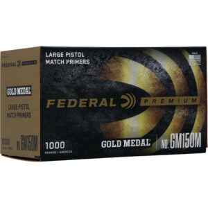 PRIMERS FEDERAL GM150M LARGE PISTOL P/1000 - BULK