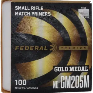 PRIMERS FEDERAL GM205M SMALL RIFLE P/100